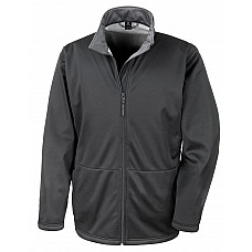 Black Men's Softshell Jacket