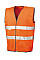 Hi Vis Orange Motorist Safety Vest