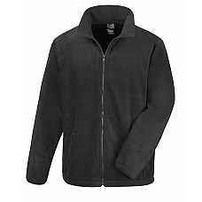 Black Men's Fashion Fit Outdoor Fleece