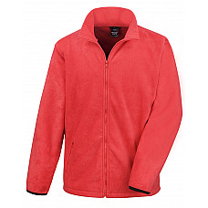 Flame Red Men's Fashion Fit Outdoor Fleece