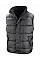 Black Nova Lux Padded Hooded Gilet