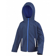 Navy/Royal Junior TX Performance Hooded Softshell