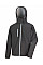 Black/ Grey Men's TX Performance Hooded Softshell Jacket