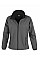 Charcoal/Black Ladies' Printable Softshell Jacket