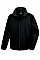 Black/Black Men's Printable Softshell Jacket