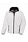 White/Black Men's Printable Softshell Jacket