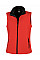 Red/Black Ladies' Printable Softshell Bodywarmer