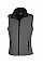 Charcoal/Black Ladies' Printable Softshell Bodywarmer