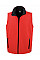 Red/Black Men's Printable Softshell Bodywarmer