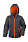 Black/Orange Children's Soft Padded Jacket