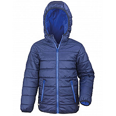 Navy/Royal Children's Soft Padded Jacket