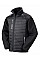 Black/ Grey Compass Padded Softshell Jacket