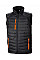 Black/Orange Compass Pad Softshell Gilet