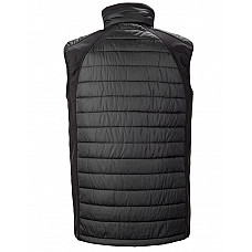 Black/Black Compass Pad Softshell Gilet