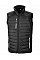 Black/ Grey Compass Pad Softshell Gilet