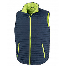 Navy/Lime Thermoquilt Gilet