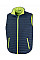 Navy/Lime Thermoquilt Gilet