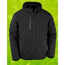 Black/Black Black Compass Padded Winter Jacket