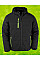 Black/Lime Green Black Compass Padded Winter Jacket