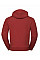 Brick Red Melange Men's Authentic Melange Hooded Sweat