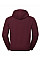 Burgundy Melange Men's Authentic Melange Hooded Sweat