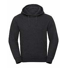 Charcoal Melange Men's Authentic Melange Hooded Sweat