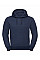 Indigo Melange Men's Authentic Melange Hooded Sweat