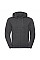 Carbon Melange Men's Authentic Melange Zipped Hood Sweat