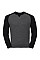 Carbon Melange/Black Authentic Baseball Sweat