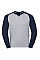 Carbon Melange/Black Authentic Baseball Sweat