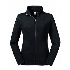 Black Ladies' Authentic Sweat Jacket