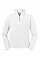 White Authentic 1/4 Zip Sweat