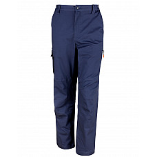 Navy Sabre Stretch Trousers (Long)