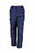 Navy Sabre Stretch Trousers (Long)