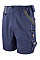 Navy/Black Technical Shorts