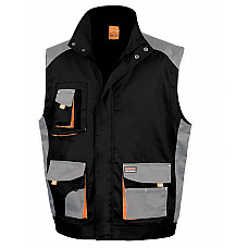 Black/Grey/Orange Lite Gilet