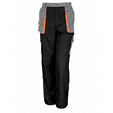 Black/Grey/Orange Lite Trousers