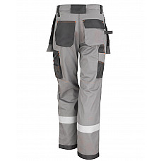 Grey/Black X-Over Heavy Trouser