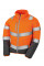 Fluorescent Orange Women's Soft Padded Safety Jacket