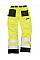 Hi-Vis Yellow Safety Cargo Trousers