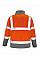 Fluorescent Orange Safety Microfleece