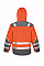 Fluorescent Orange Dynamic Softshell Coat