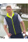 Fluorescent Orange/Navy Reversible Soft Padded Safety Gilet