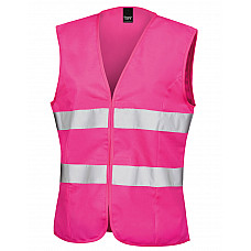 Floro Pink Women's Safety Vest