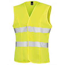 Hi-Vis Yellow Women's Safety Vest