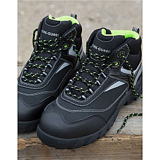 Black/Silver Blackwatch Safety Boot