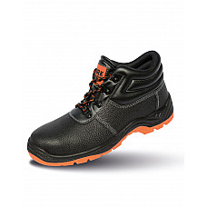 Black/Orange Defence Safety Boot