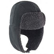 Black Thinsulate Sherpa Hat