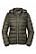 Dark Olive Ladies' Hooded Nano Jacket