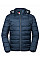 French Navy Men's Hooded Nano Jacket